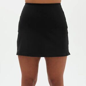 Girlfriend Collective High Rise Sport Skort in Black Size XS‎ NWT